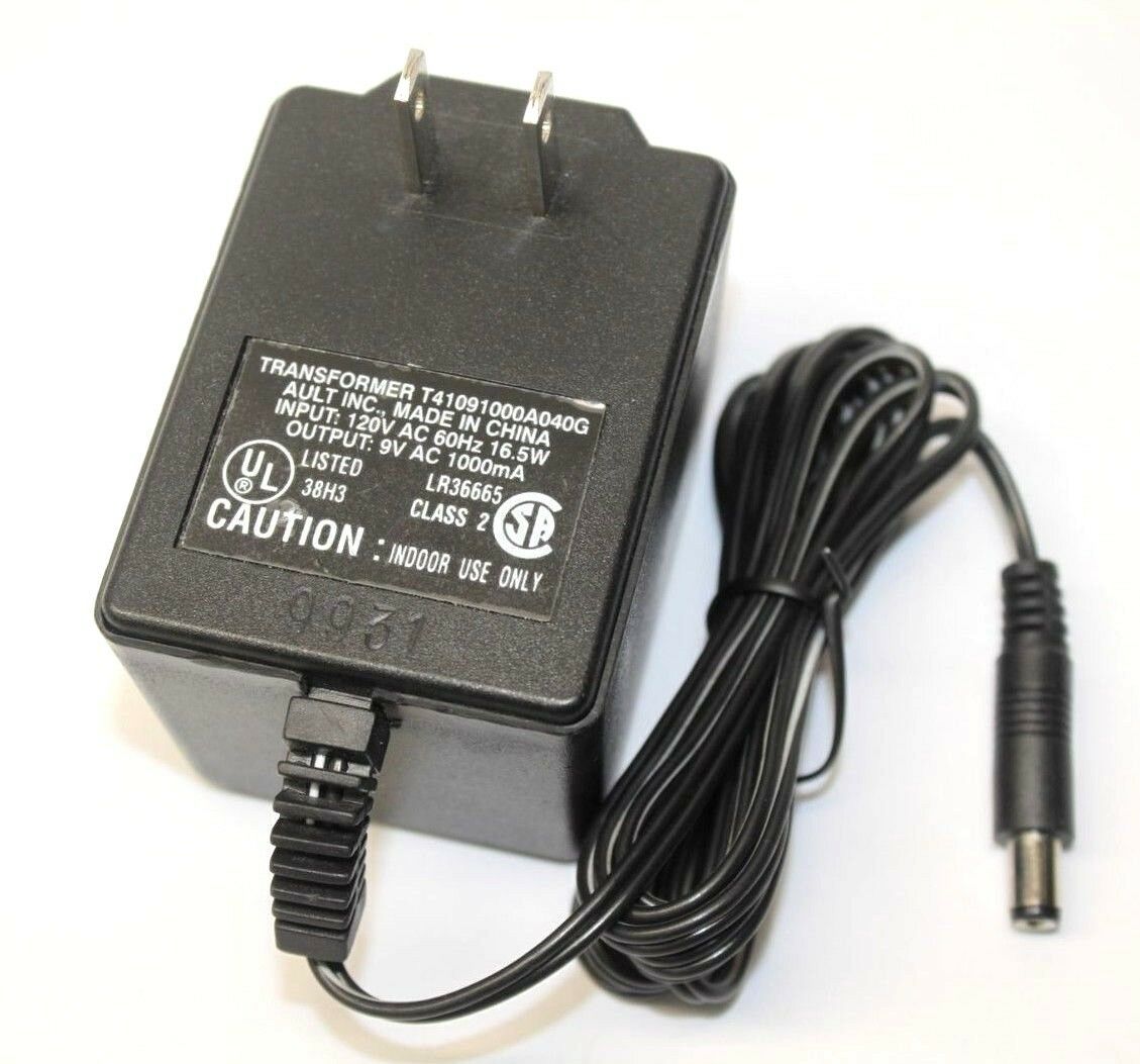 New T41091000A040G AC Adapter 9V AC 1000mA for USR Modems 00083903 00083905 00083907